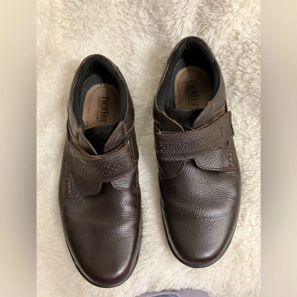 EUC Hotter Comfort Concept Dual Fitting System Leather, Regular or Wide US 13